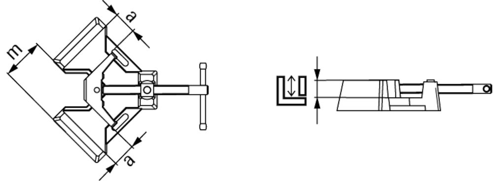 Metallwinkelspanner WSM