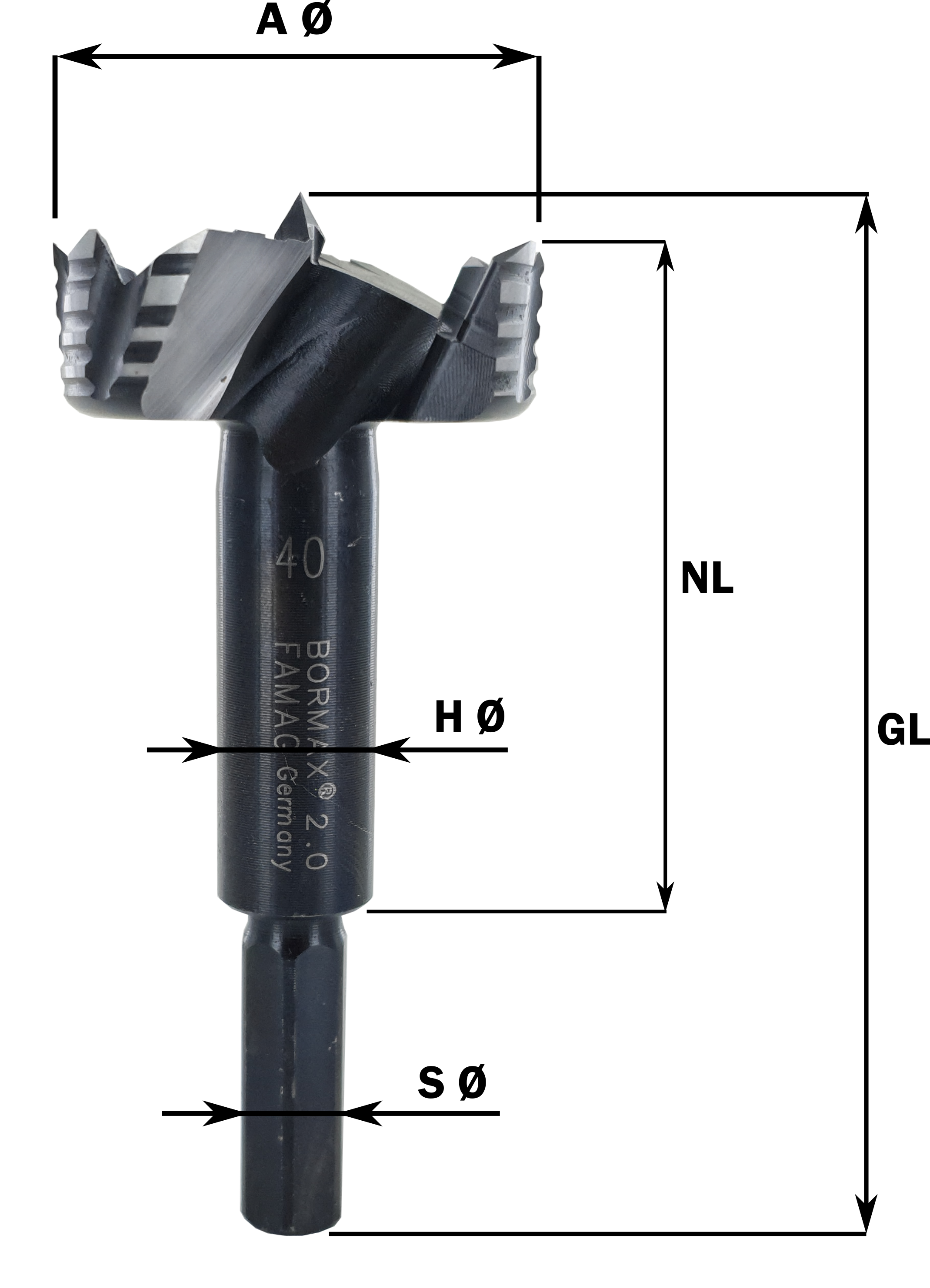 Bormax WS 43 mm
