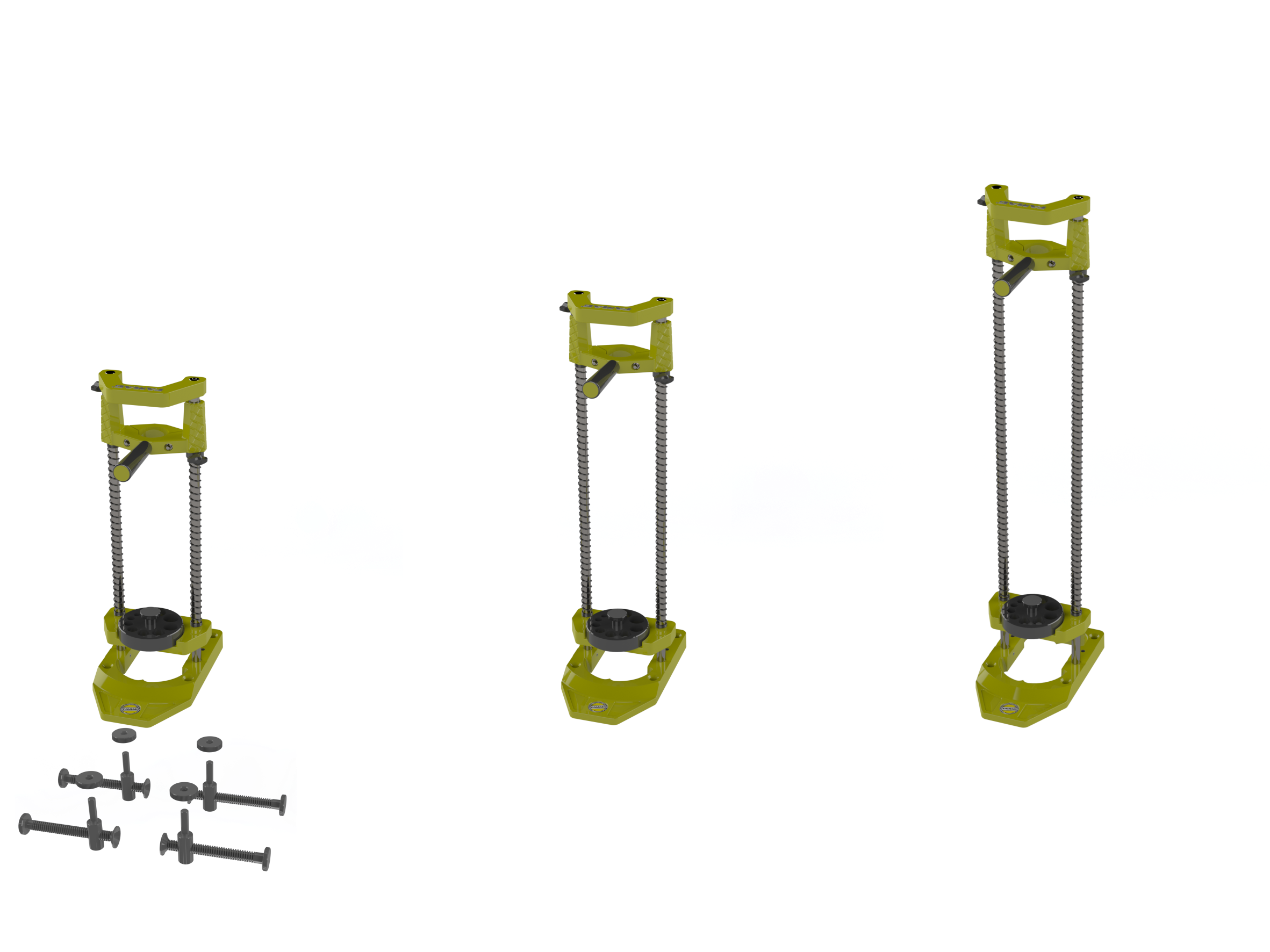 Bohrständer starr, ohne Spannvorrichtung für Schlangenbohrer 320 mm