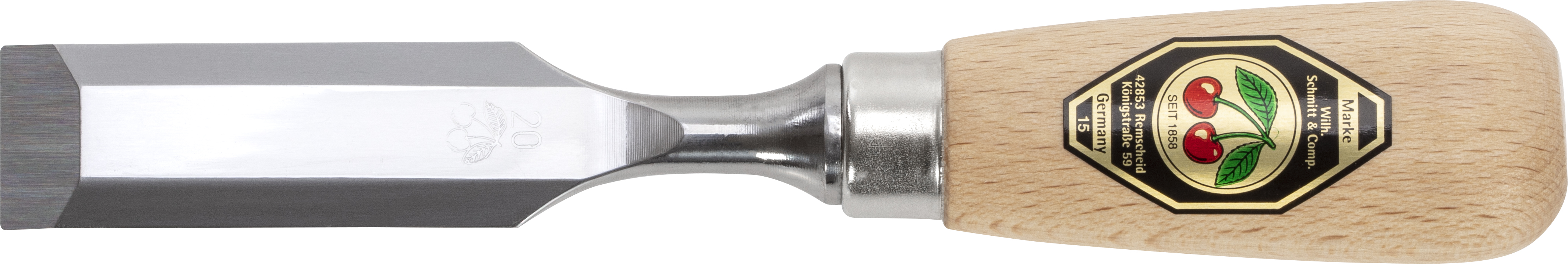 Kurzbeitel mit Weißbuchenheft, 6 mm