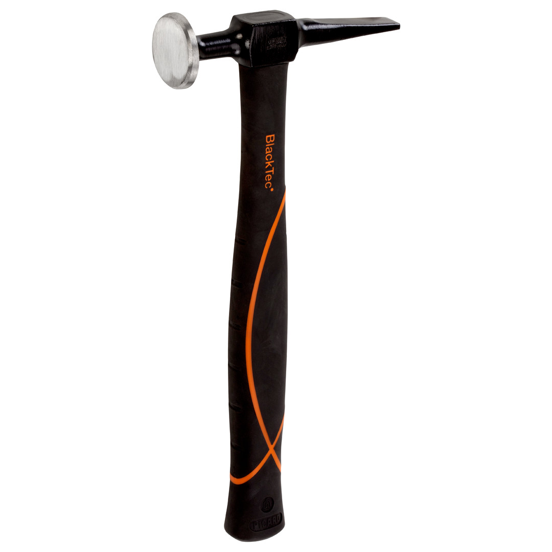 Spezial Ausbeul- u. Pinnhammer BlackTec® | L=310 mm / Hammerbahn, vierkant=14 mm / Hammerbahn rund=40 mm | 2525220