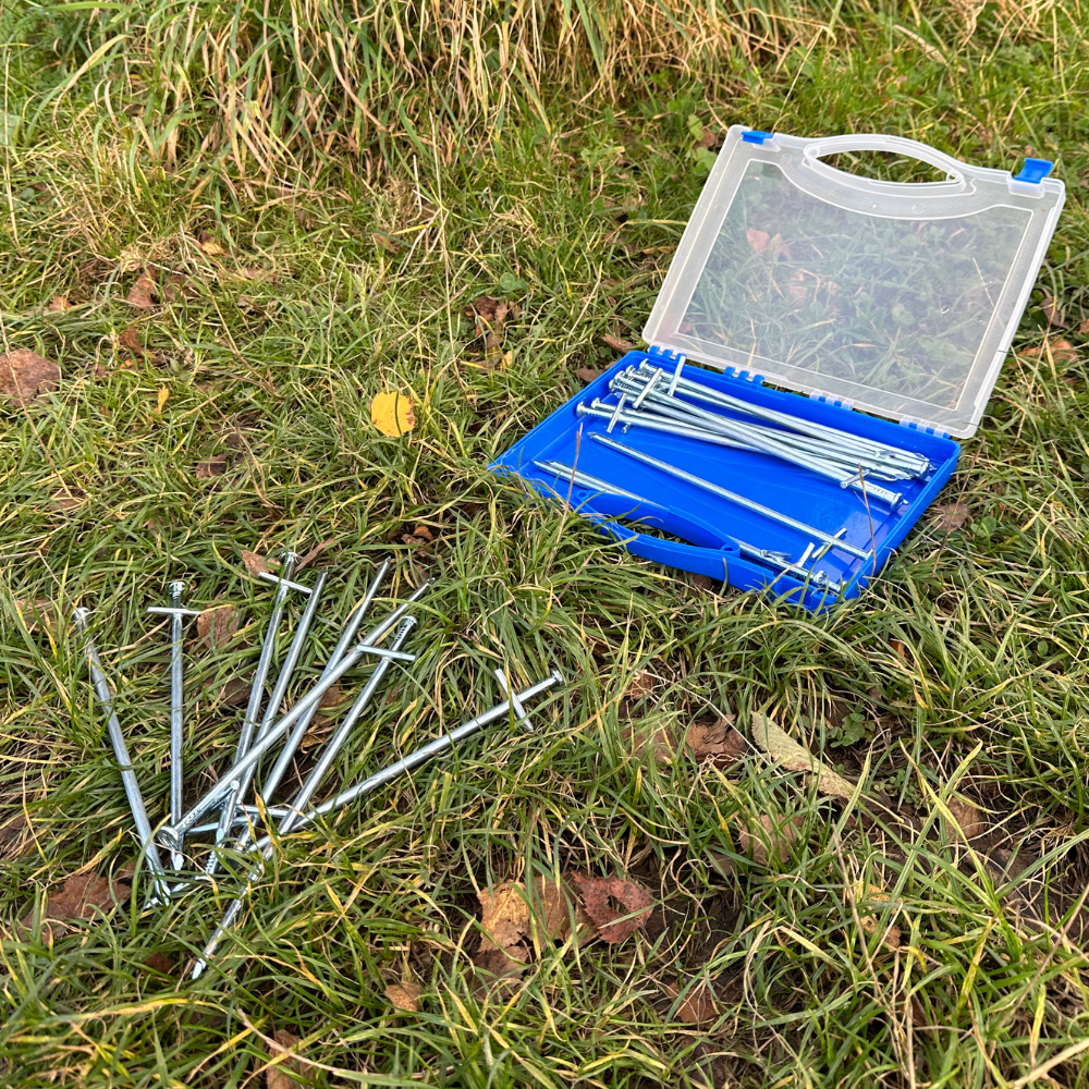 Zelt-Heringe 20 Stück inkl. Box