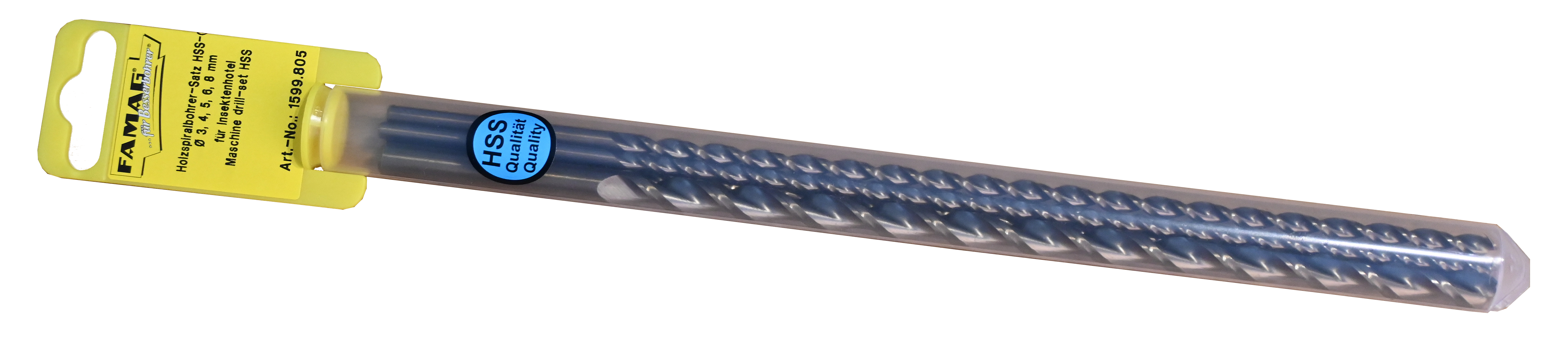 Holzspiralb. HSS-G 3,0 x 150 mm