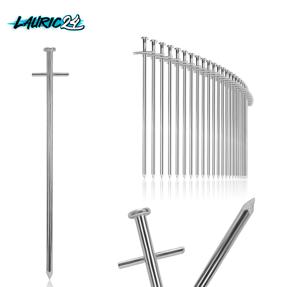Zelt-Hering aus Stahl 23 cm 24 Stück