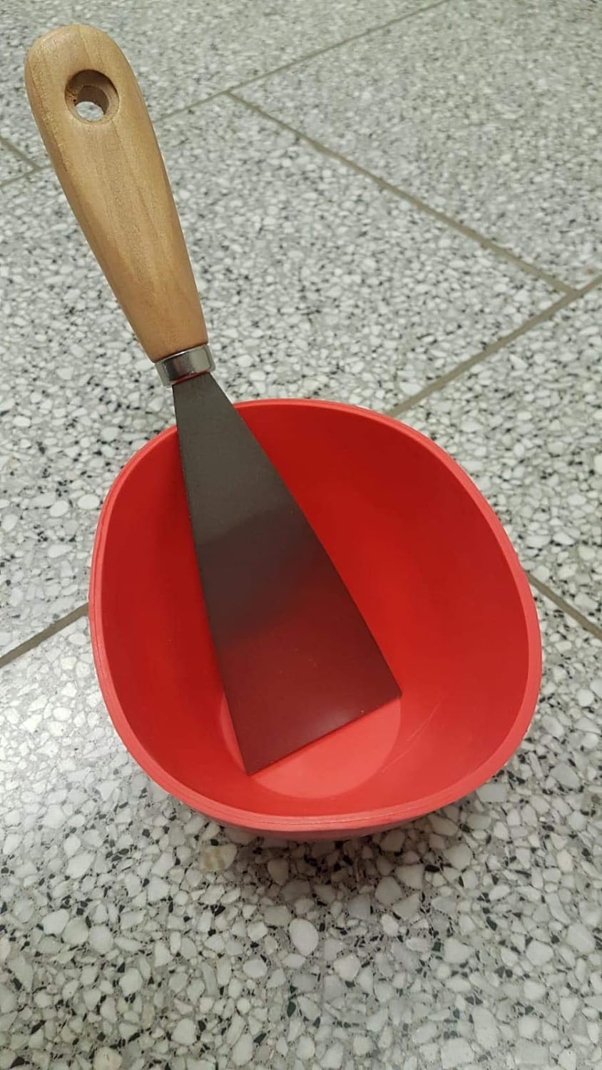 HAROMAC Gipsanrührbecher, rot, aus Gummi HAROMAC Gipsanrührbecher, rot, aus Gummi