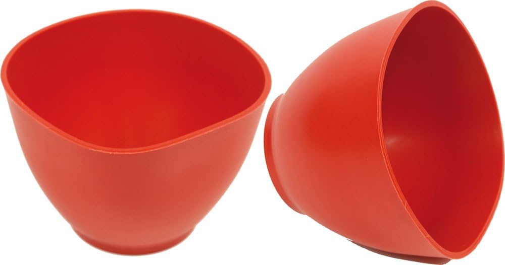 HAROMAC Gipsanrührbecher, rot, aus Gummi