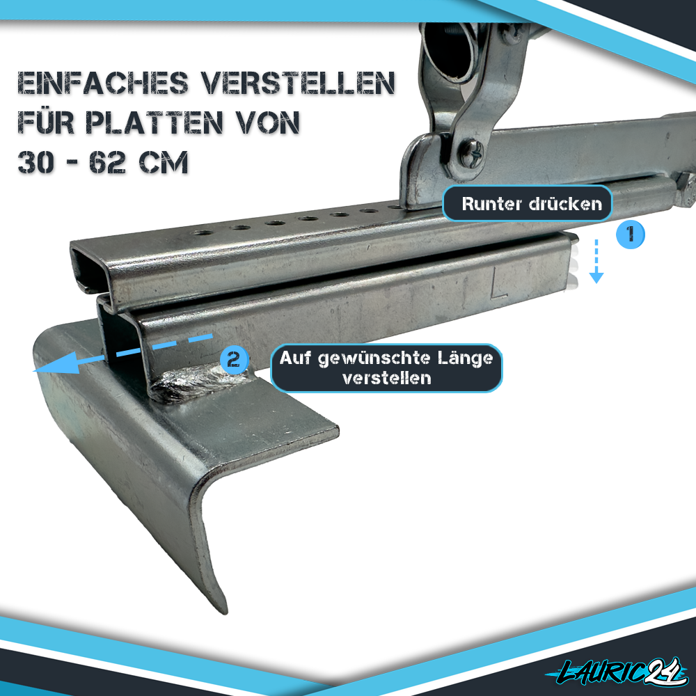 Probst Plattenheber / verstellbar / 30 – 62 cm