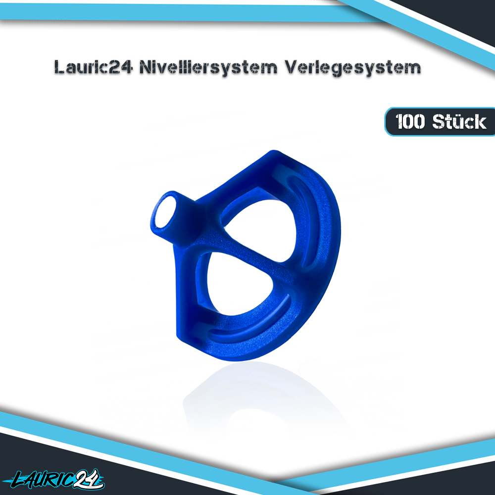 Nivelliersystem Zug,- Hauben, -laschen Zughauben-100 Stück