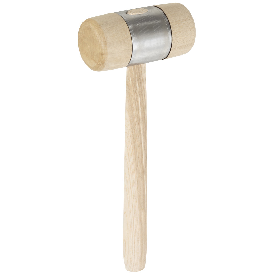Holzhammer | L=120 mm / Hammergröße=Gr. 2 / D=60 mm | 0032001-2