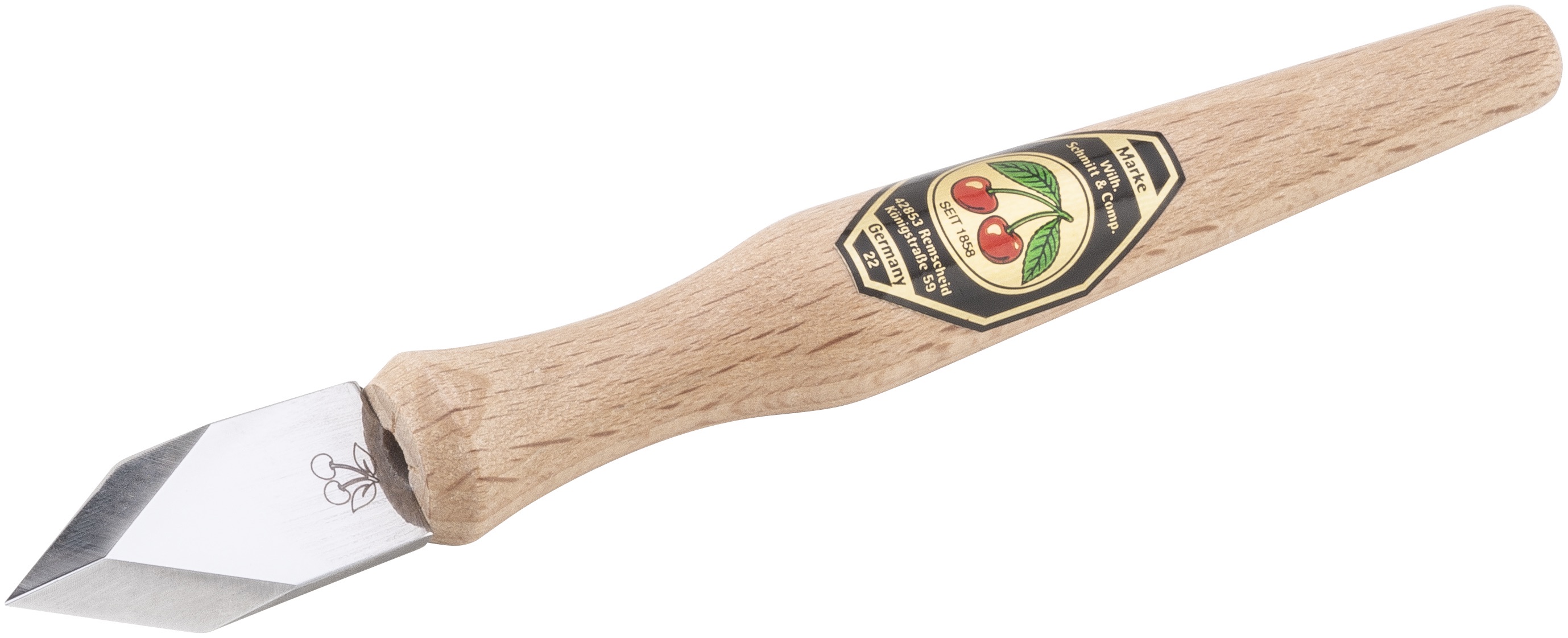 Anreißmesser mit Rotbuchenheft